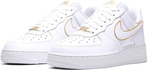 nike sneakers dames wit met goud|Nike witte sneakers dames.